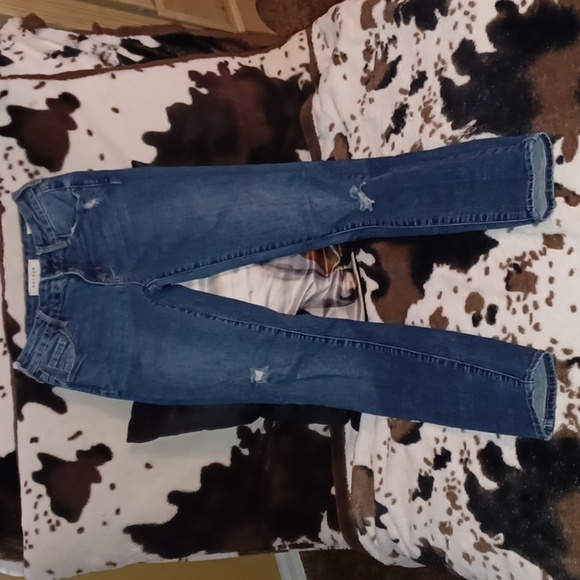 PACSUN, DISTRESSED, LOW RISE, SKINNIEST, STRETCH JEANS W24X36 - Picture 2 of 10